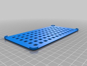 small bathroom rack round edges 3d print model - Mito3D