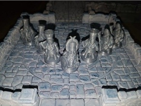 warhammer quest 1995 chaos dwarf proxies games boardgame dungeon dungeons wargame wargaming fantasy 3d print model - Mito3D