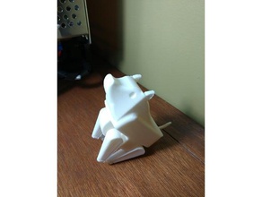 pig toy moving legs 3d printing animal easy kids fresh fun 3d print model - Mito3D