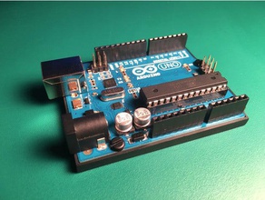 arduino uno r3 pára-choques eletrônica foramicarla haste de educação 3d print model - Mito3D