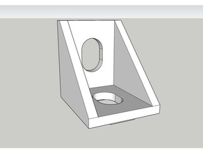 Winkel 20x20 3d Drucker Zubehör 3d print model - Mito3D