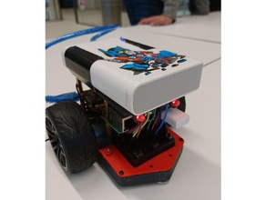 raspberry pi robot car robotics 3d print model - Mito3D