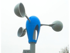 wind turbine ii outdoor & Garten Wetterfahne Windmühle Windturbine an Board installieren 3d print model - Mito3D