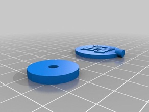 ficha para juego de mesa juguetes y accesorios la música banda juguete 3d print model - Mito3D