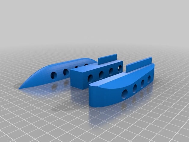 pontoon 3d printing 3D print model - Mito3D