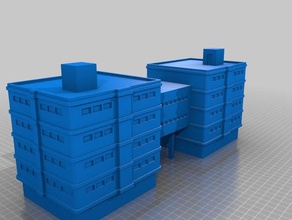5 seviye bina oyuncak & oyun aksesuarları 3d print model - Mito3D