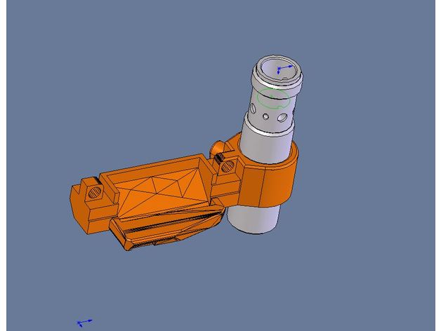 cr10-fan duct tete Eindruck soufflage inductif inductive sensor 3d-drucken cr-10 cr10 cr10s creality fan fan-duct induktiver 3D print model - Mito3D