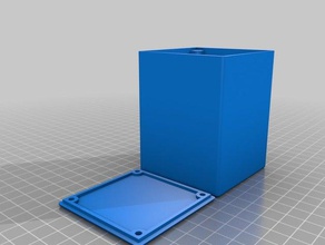 couvercle de la boîte l'électronique personnalisé 3d print model - Mito3D