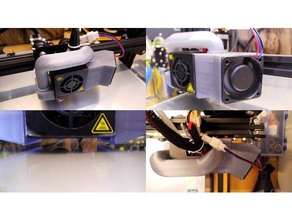 cr-10 tubo enfriador Impresora 3d de las piezas 3d print model - Mito3D