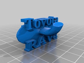 rav4 van L'impression 3d 3d print model - Mito3D