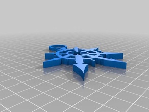 caos rune portachiavi i keychain runa 3d print model - Mito3D