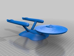 enterprise-3 3d-drucken tealdronechallenge 3d print model - Mito3D