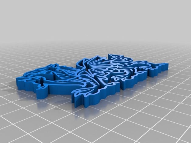 large midrealm dragon tinkering 3d printing 3D print model - Mito3D