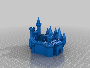 kaufmann jurga castle buildings & structures customized 3d print model - Mito3D