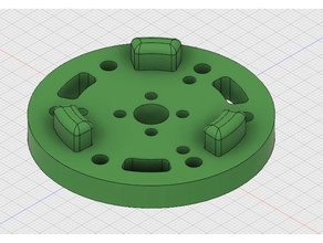 ftc vex mecanum wheel tetrix adapter robotics 6936 first tech challenge 3d print model - Mito3D