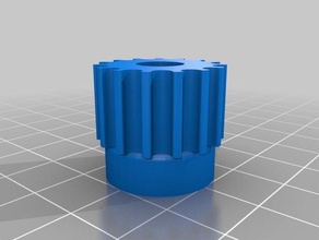 12mm pulley no idlers parts customized 3d print model - Mito3D
