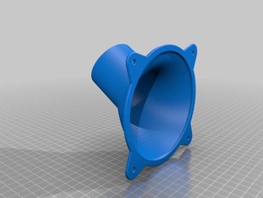 ventilation pour caisson ikea 12cm tuyau sortie piscine 44mm 3d Drucker Zubehör 3d print model - Mito3D