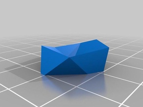 low-poly tigela a arte taças baixa contagem de polígonos 3d print model - Mito3D