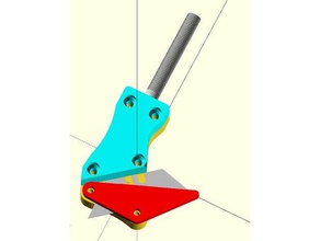 remix mpcnc tangential-Messer hand-Werkzeuge 4 Achse add-on 3d print model - Mito3D