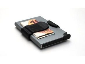 carte de protecteur l'argent clip accessoires cartes money 3d print model - Mito3D