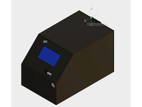 eletrônico completo, gabinete rpi3 rampas psu relé de mosfet Impressora 3d acessórios 3d print model - Mito3D