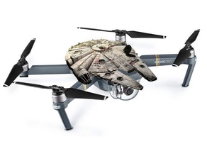 millennium falcon teal drone cover r c vehicles star wars tealdronechallenge 3d print model - Mito3D