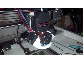 bondtech bmg fan duct 30mm 3d printer accessories cooling system fanduct part print 3d print model - Mito3D
