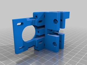 l'axe z de plomb vis à filetage trapézoïdal support du moteur L'imprimante 3d pièces eje soporte p3steel prusa i3 acier axe x-transport z-axe fixation transport 3d print model - Mito3D