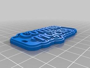 collins tigers keychain keychains customized 3d print model - Mito3D