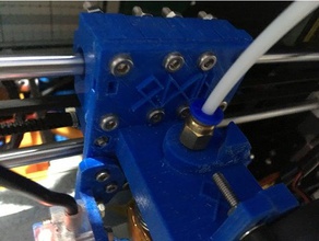 e3dv6 titular v4 - direta bowden adaptador Impressora 3d de peças montagem acionamento direto 3d print model - Mito3D