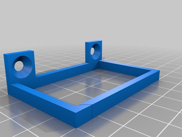 montagem da parede do cabo guia organização cabeamento fiação 3D print model - Mito3D