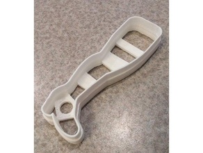 lampe à pied l'emporte-pièce L'impression 3d cookie emporte-pièce de la jambe 3d print model - Mito3D