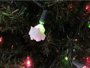 bulbasaur xmas-Licht-Abdeckung Dekor pokemon xmas Dekorationen lights tree ornaments 3d print model - Mito3D