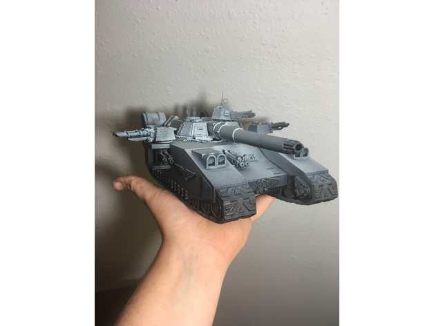 shadowblade heavy tank small printer toys & games 40k warhammer 40000 3D print model - Mito3D