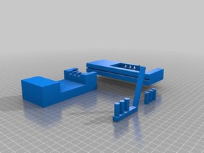 egipcio pin vaso de bloqueo La impresión en 3d un 3d print model - Mito3D