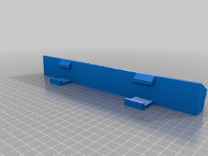 cr-10 tool organizer clip-on no hw needed 3d printer accessories 3d print model - Mito3D