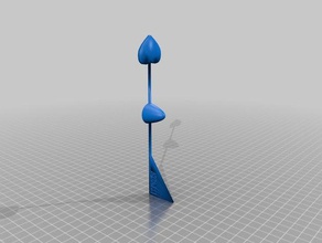 wind direction sculptures 3d print model - Mito3D