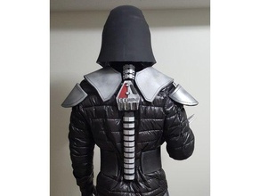 sith stalker - spine accessories cosplay galen marek armor star wars starkiller force unleashed 3d print model - Mito3D