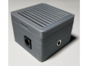 lm386 mini amplificador de caso eletrônica icsk025a 3d print model - Mito3D