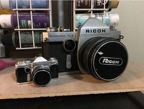 ricoh singlex tls-Kamera Kamera Photogrammetrie Fotografie jahrgang 3d print model - Mito3D