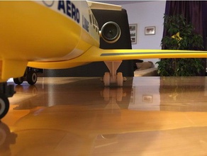 remix playmobil avion, train d'atterrissage jouets & accessoires de jeux 3d print model - Mito3D