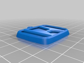 honda Schlüsselanhänger solid zurück 3d print model - Mito3D