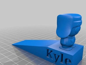 kyle keil Tür-Keil 3d-drucken south park 3d print model - Mito3D