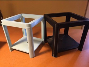 lithophane box stand support 3d print model - Mito3D
