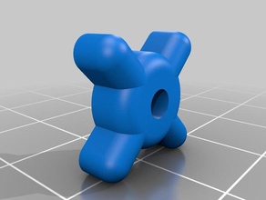 imprimir lugar m3 tuerca caso diy autodesk fusion 360 la hexagonal 3d print model - Mito3D