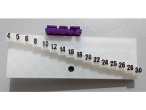 screwmeter v2 - tornillos de mesure la herramienta herramientas mano 3d print model - Mito3D