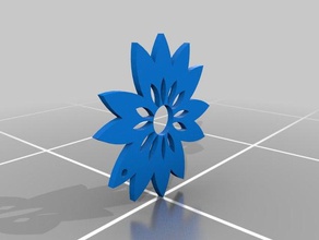 flower necklace 3d printing 3d print model - Mito3D