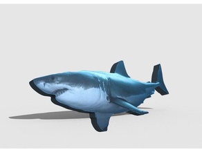 shark animals google images photoshop 3d print model - Mito3D