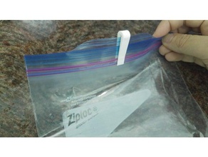 bolsa de la cremallera en el congelador más labio cocina y comedor cocción sous vide ziploc 3d print model - Mito3D