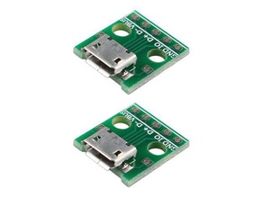micro usb breakout housing electronics arduino freecad raspberry pi 3d print model - Mito3D